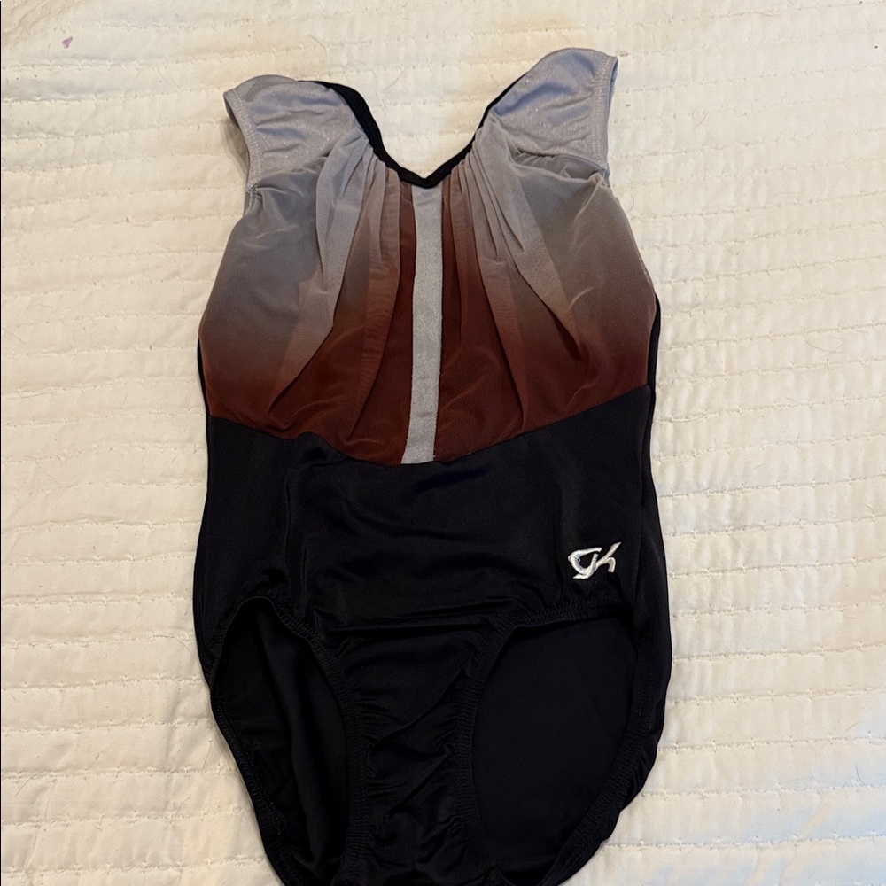 GK Black and Brown Kids Leotard